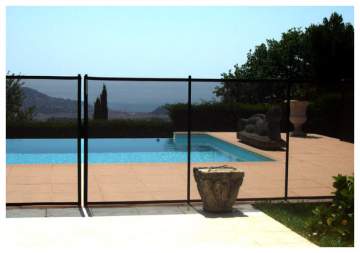 Barrières de piscine filet