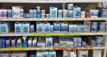 Produits pour le traitement de l'eau de piscine